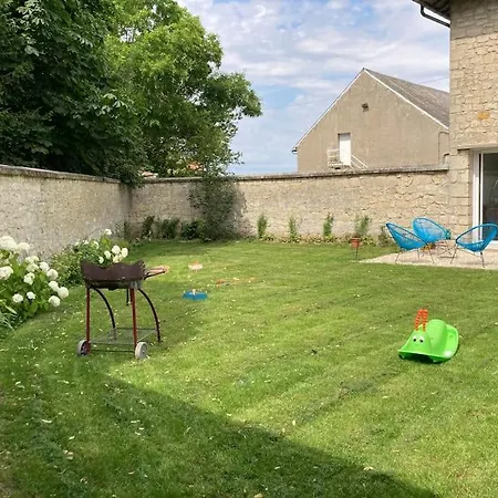 Carre Vintage, Annees 50 Avec Jardin Proche Laon Tatil Evi Samoussy